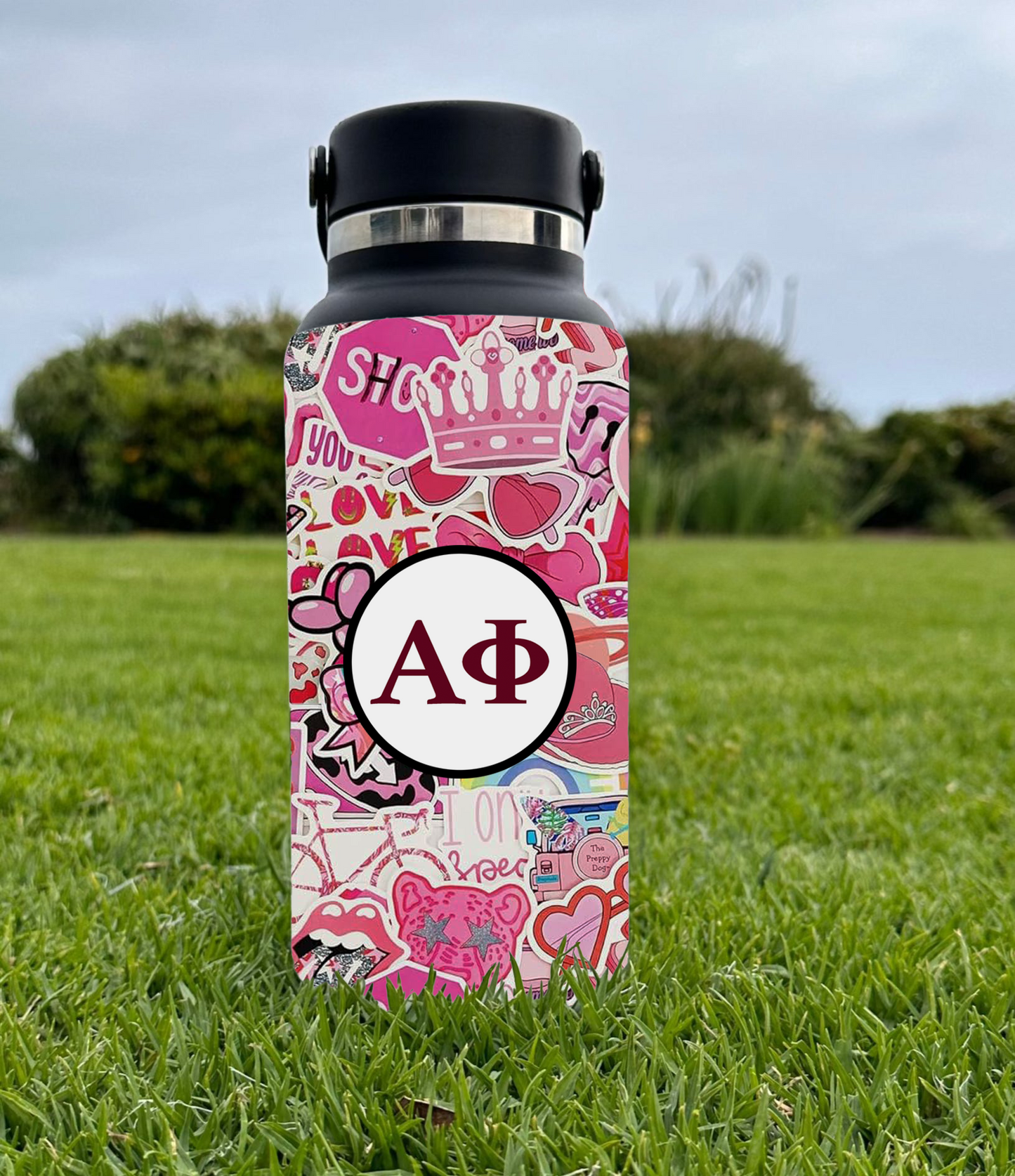 Alpha Phi - 32 oz Bottle Sleeve