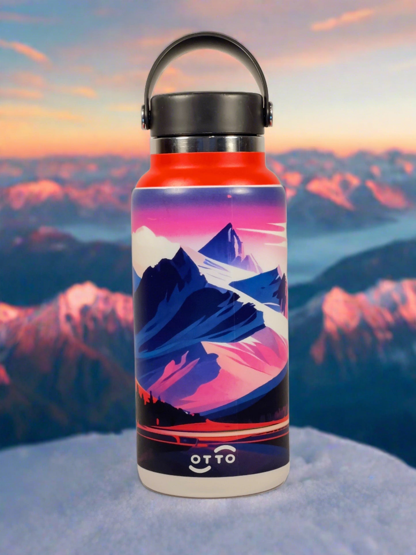 Mountains - 32oz Bottle Sleeve